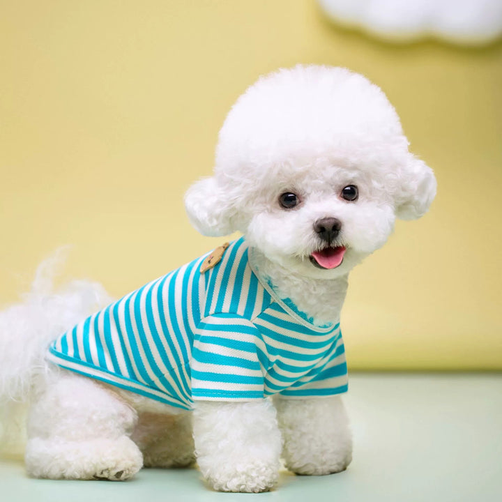 Breathable Summer Pet T-Shirt Lightweight Outdoor Wear