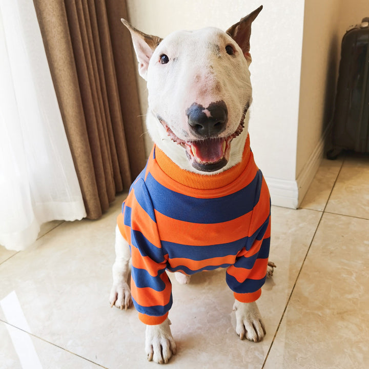 Pet Fashion Cute Simple Striped T-Shirt Apparel