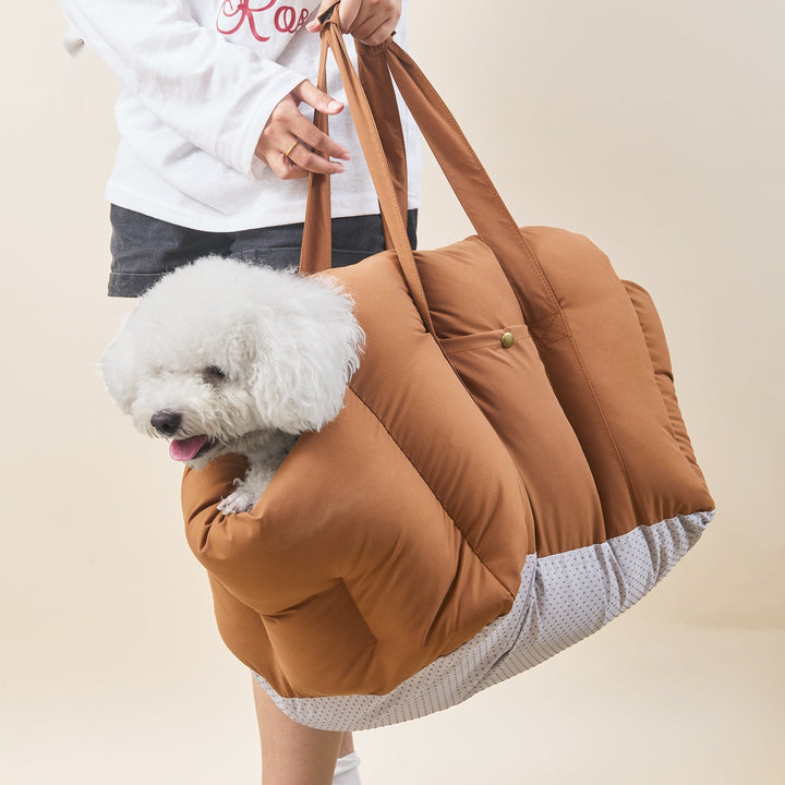 Portable Pet Car Safety Seat Front Carrier Backpack
