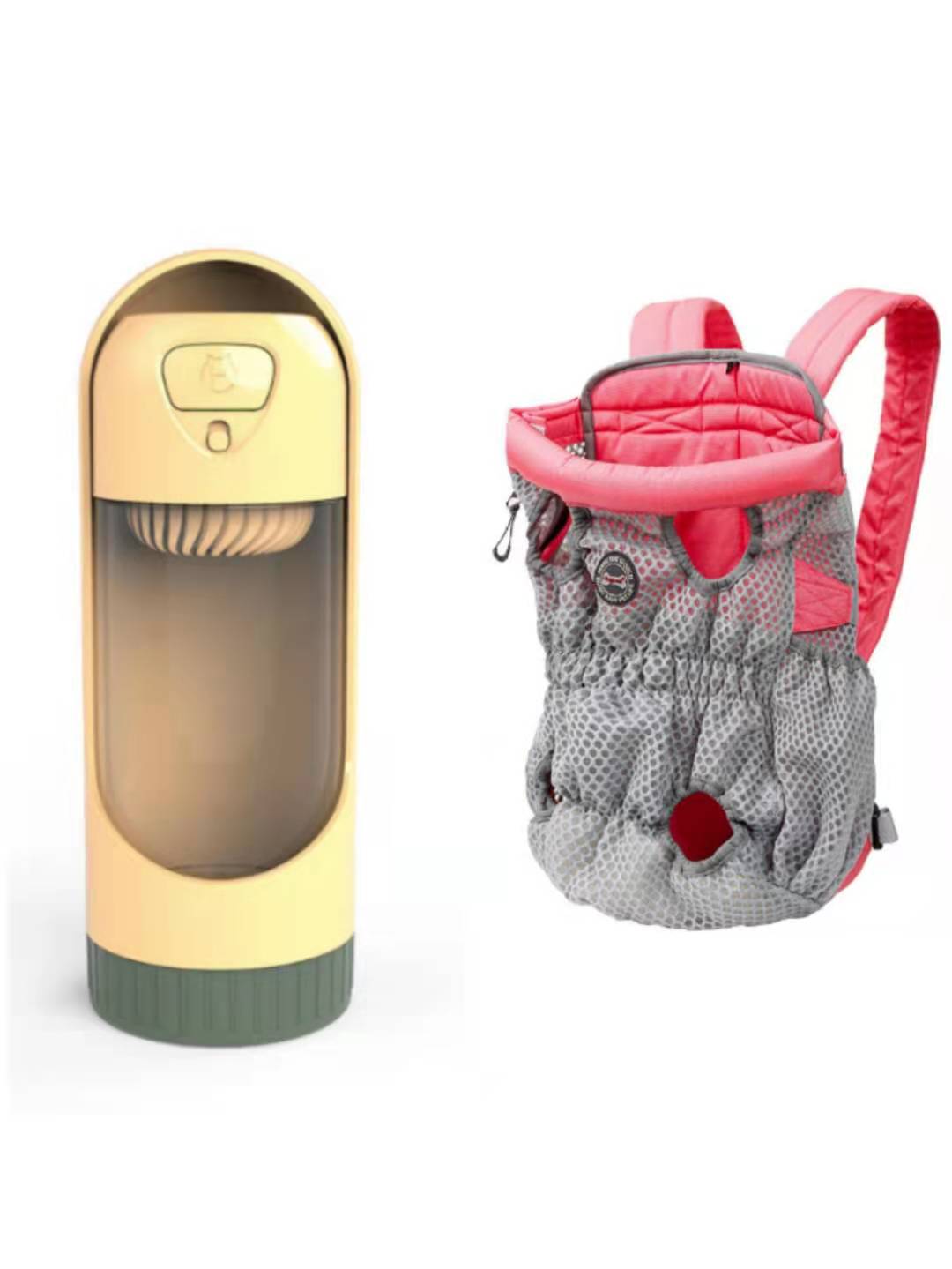 Breathable Mesh Pet Carrier Backpack Outdoor Travel Shoulder Bag