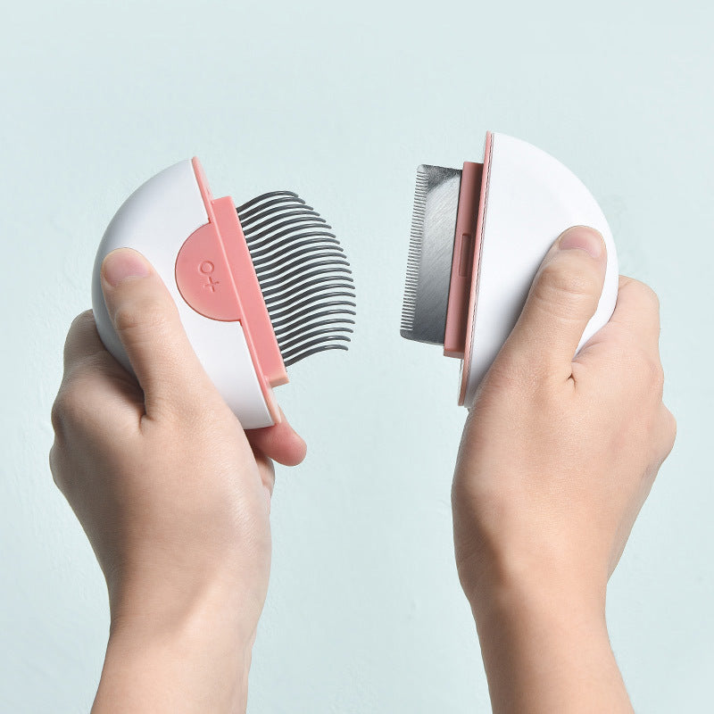 Pet Grooming Comb Steel Deshedding Brush Hair Removal Tool