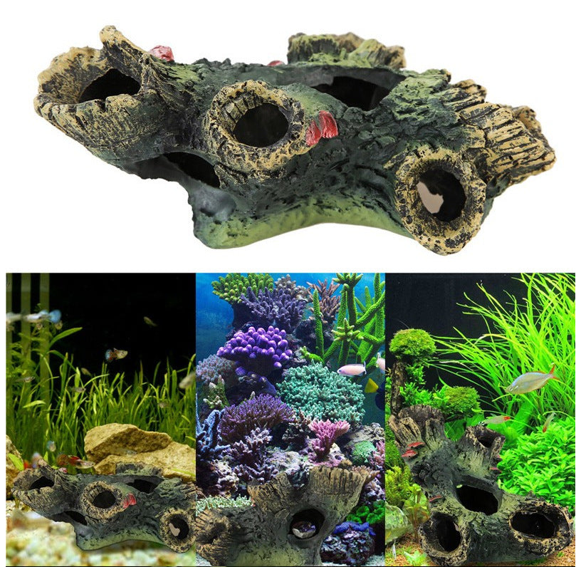 Aquarium Fish Tank Landscaping Decoration