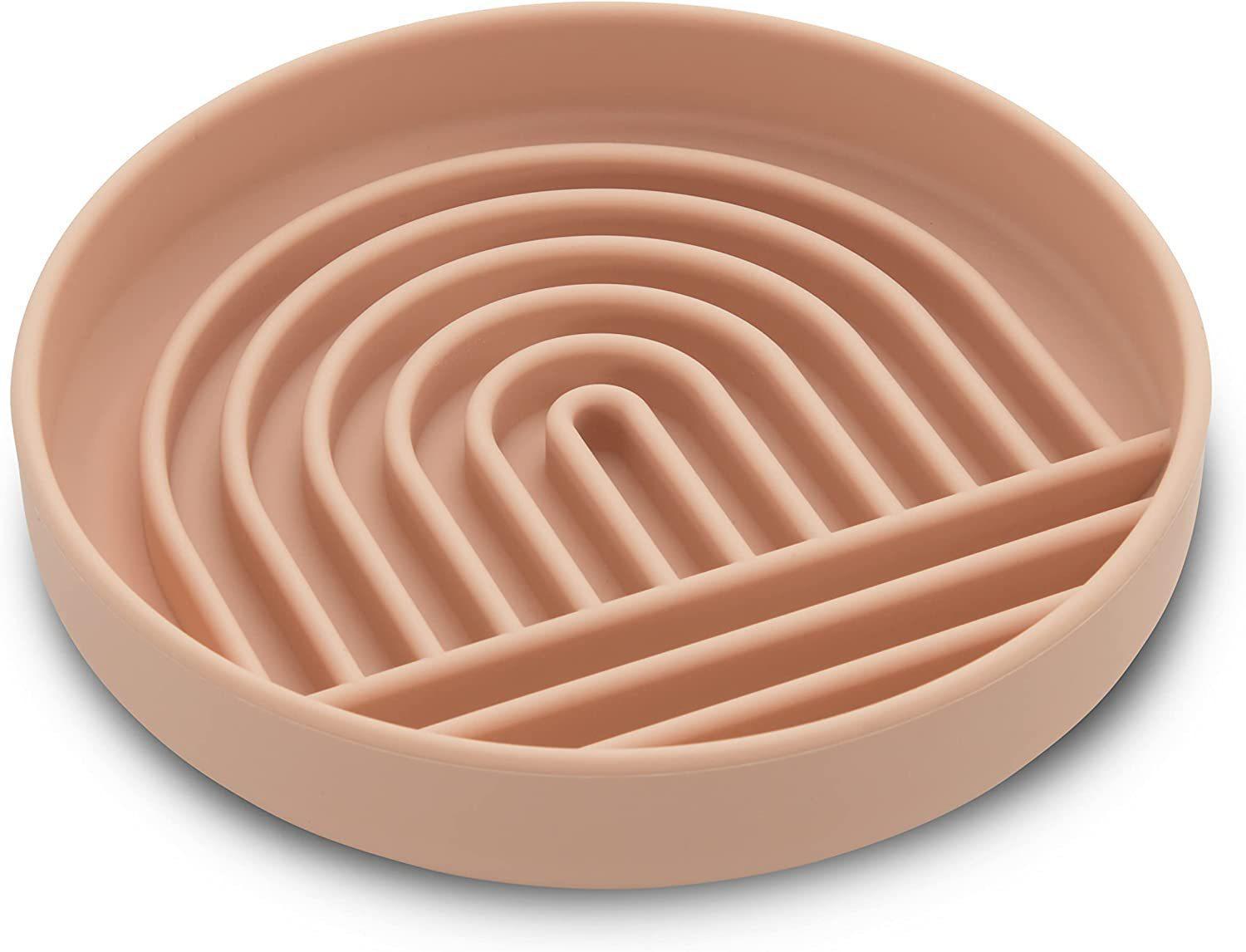 Simple Fashion Pet Slow Feeding Bowl Anti Gulp Design