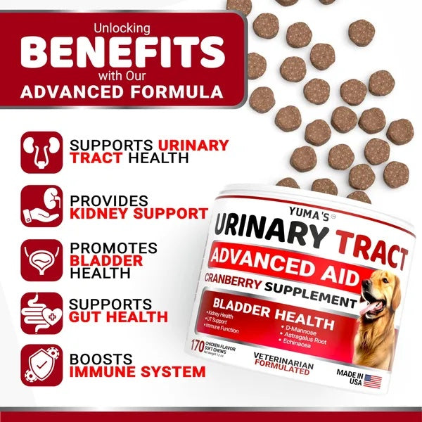Cranberry Bladder Control Supplement Treats 170 Count