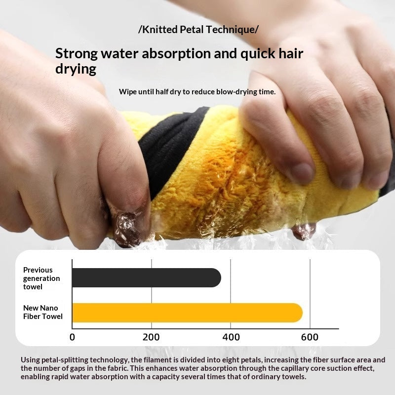 Super Absorbent Quick Dry Pet Bath Towel Large Breed Wrap