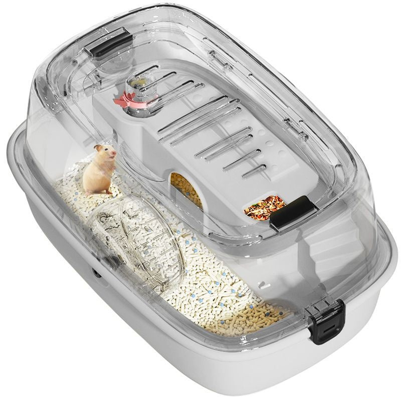Oversized Transparent Acrylic Djungarian Hamster Cage