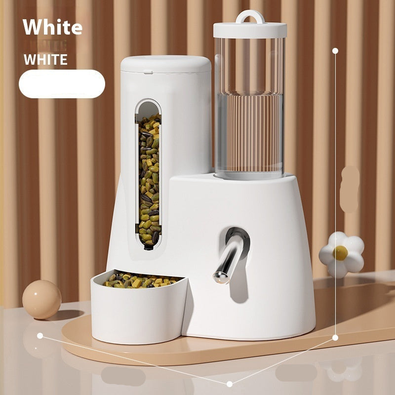 Automatic Hamster Water Feeder Kettle Basin