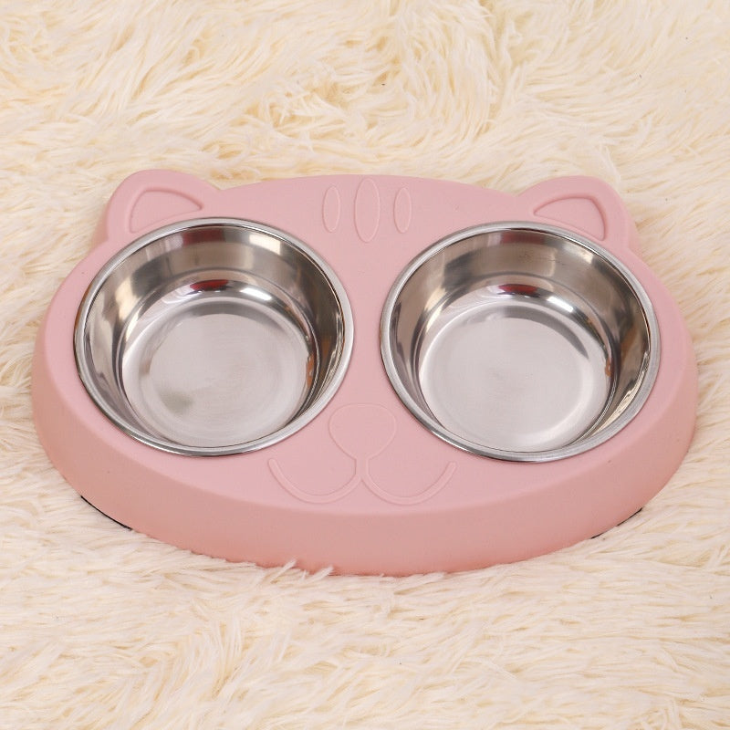 Pet Feeding And Drinking Bowl Water Rice Basin