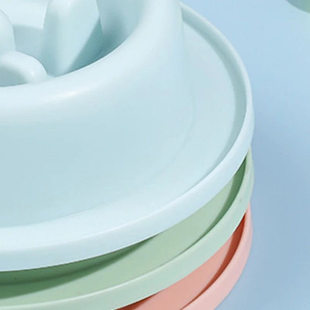 Pet Slow Eating Anti Choking Interactive Feeding Bowl
