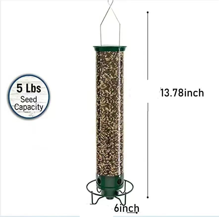 Metal Hanging Hummingbird Feeder Bird Cage