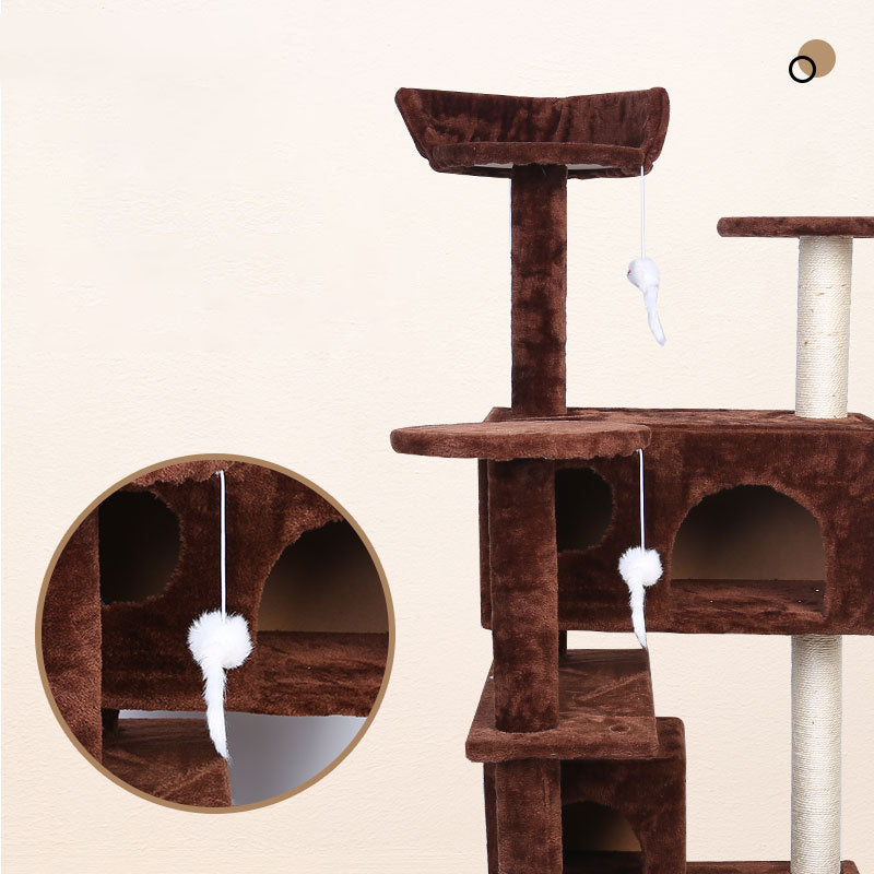 Pet Luxury Villa Climbing Frame Interactive Play Toy