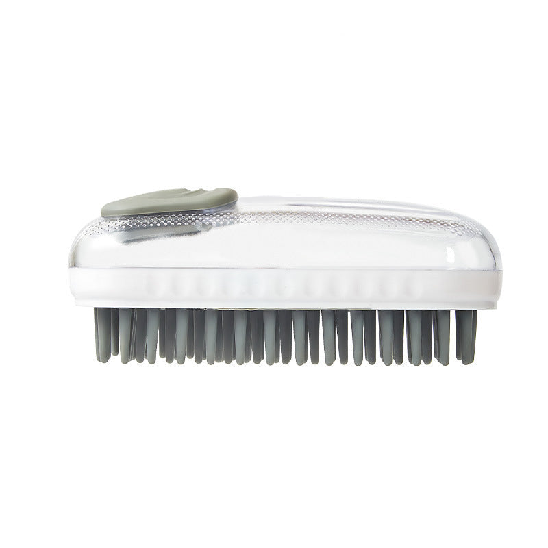 Silicone Pet Bath Massage Brush Foam Cleaning Tool