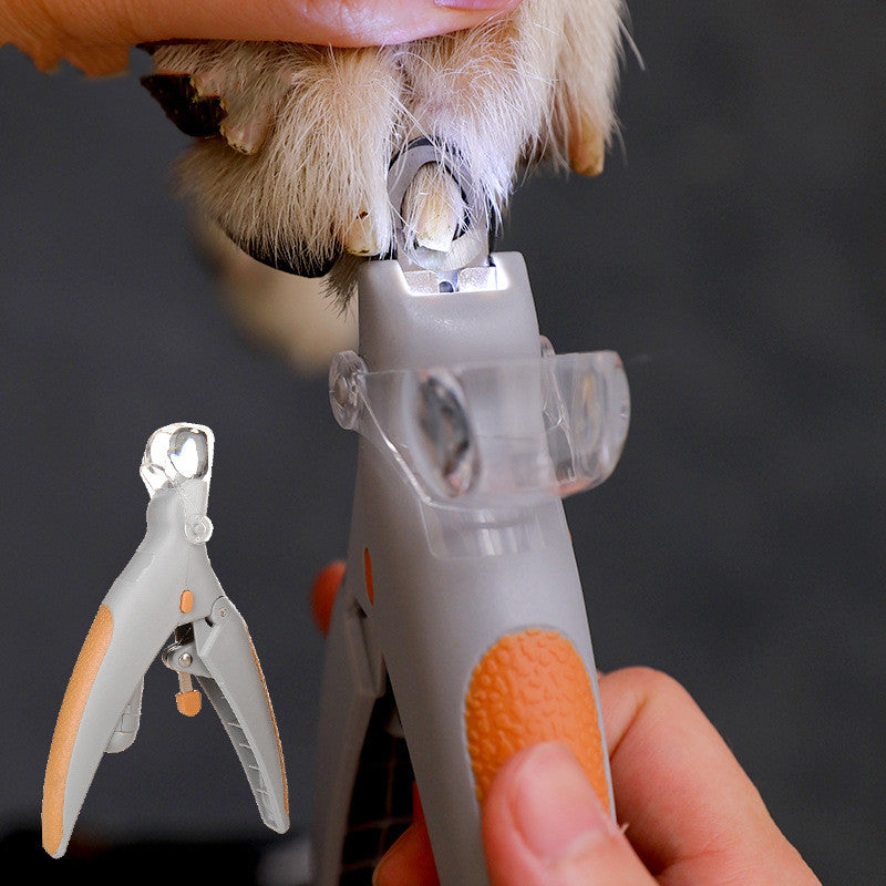 Pet LED Nail Scissors Clipper Grooming Tool