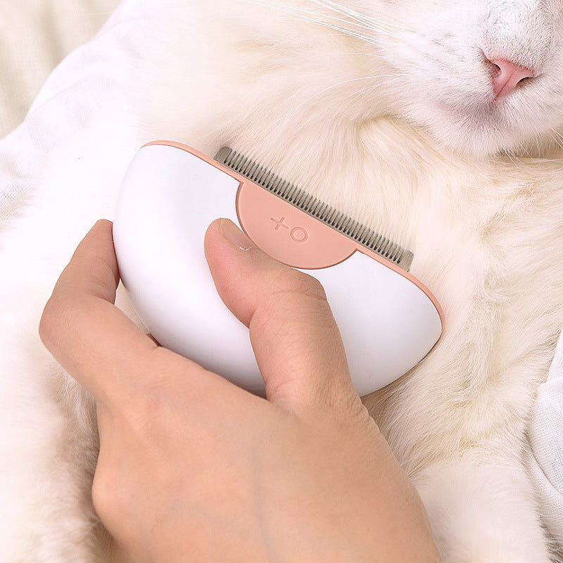 Pet Grooming Comb Steel Deshedding Brush Hair Removal Tool
