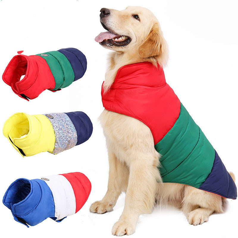 Pet Thickened Warm Water Repellent Down Jacket Clothing
