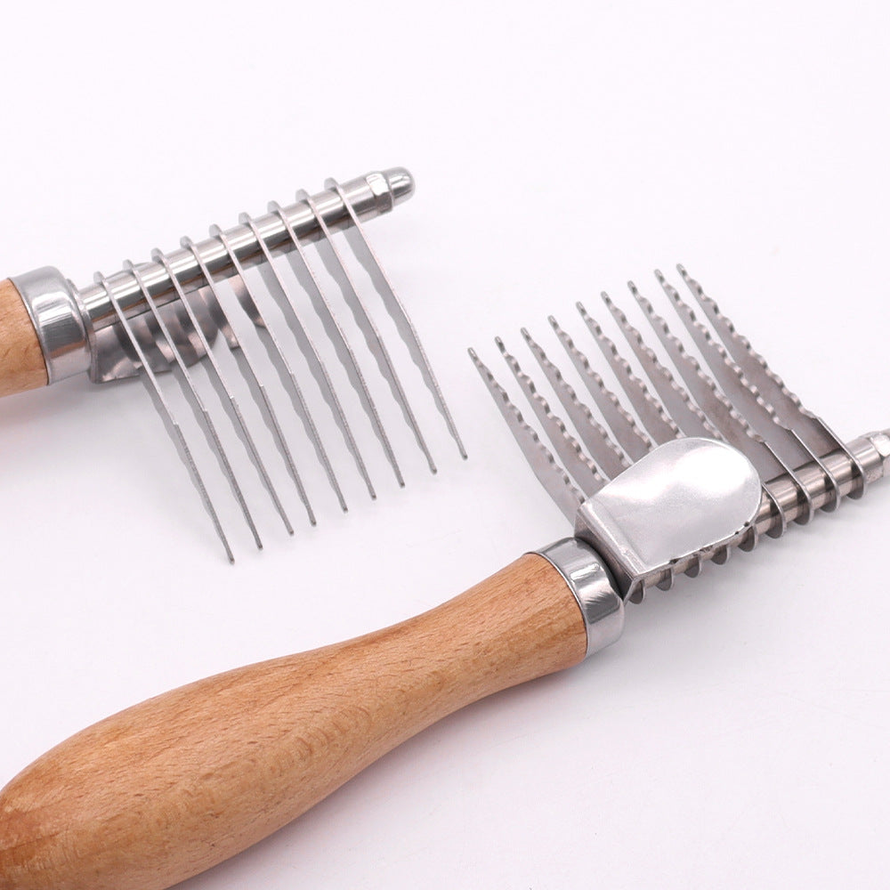 Pet Knot Removal Grooming Brush Fur Care Tool