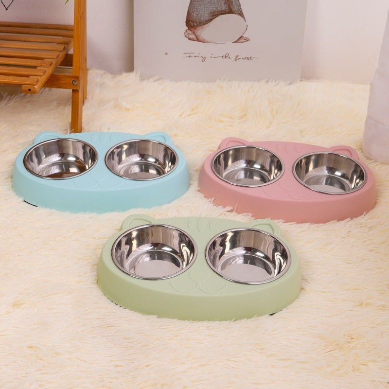 Pet Feeding And Drinking Bowl Water Rice Basin