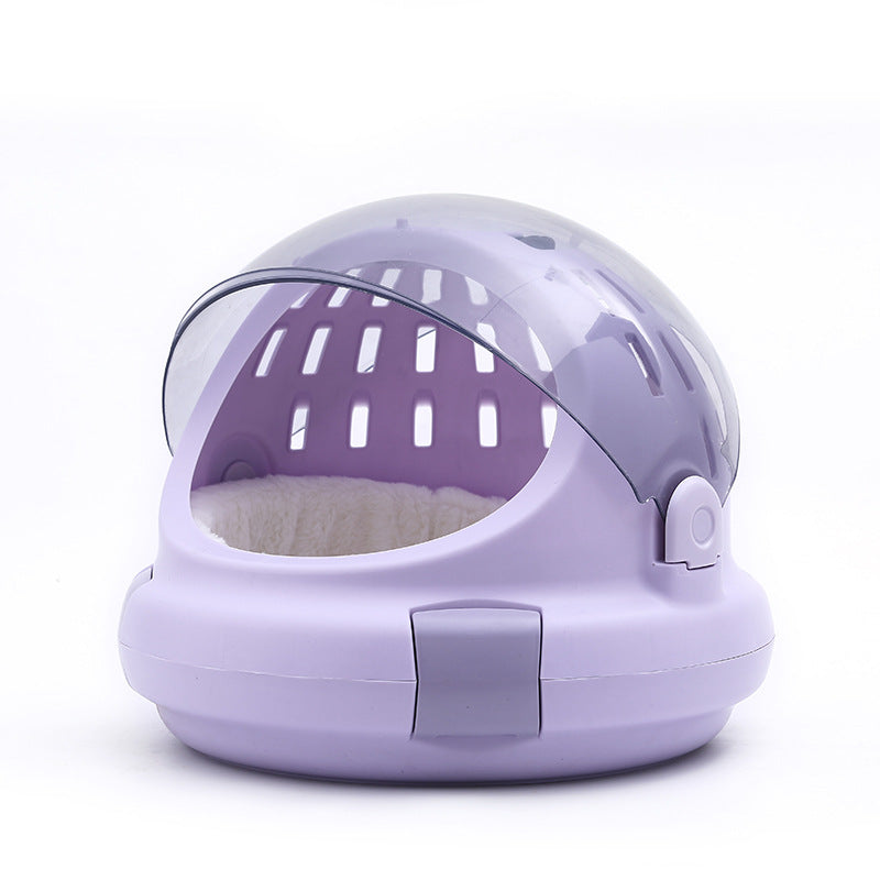 Space Capsule Pet Carrier Panoramic View Cushion Bag