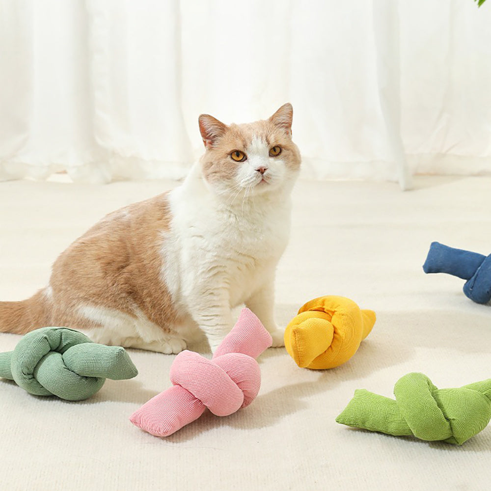 Pet Natural Cotton Knot Rope Tug Chew Toy