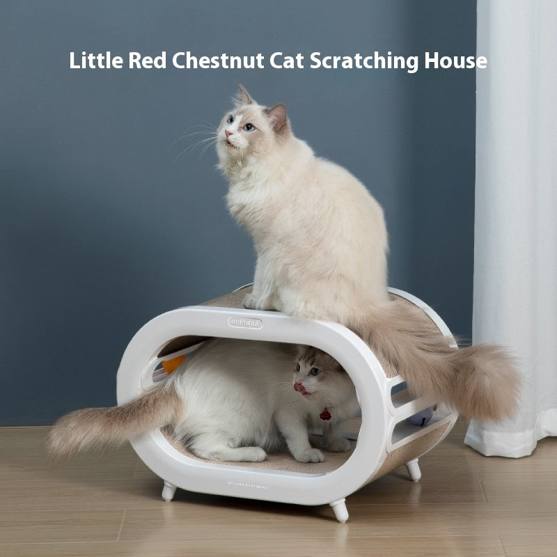 Pet Scratch Board Nest Villa Corner Play House