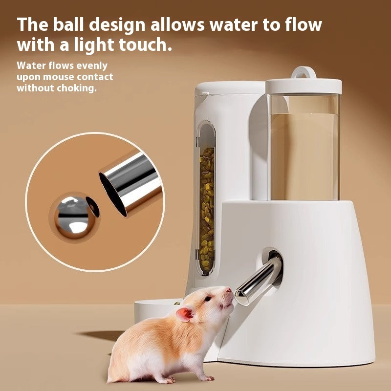 Automatic Hamster Water Feeder Kettle Basin