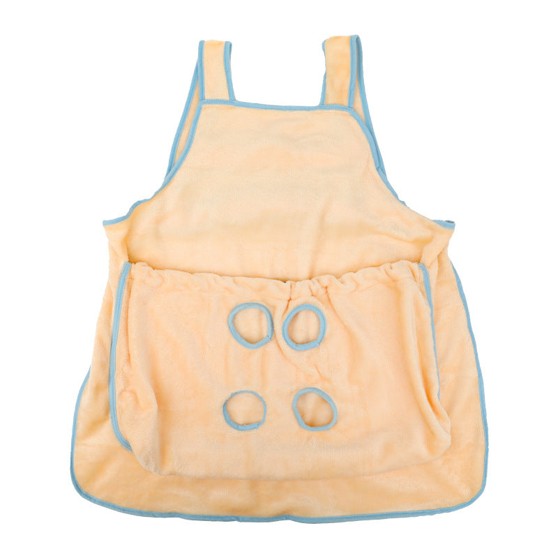 Plush Pet Carrier Chest Bag Outdoor Travel Sleeping Pouch
