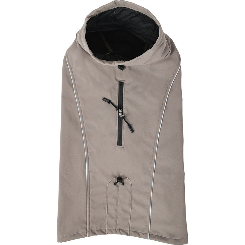 Pet Outdoor Soft Shell Windproof Jacket Clothing