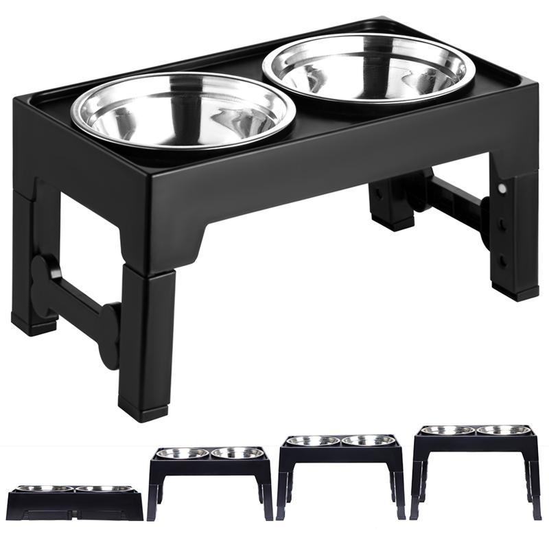 Pet Lifting Neck Support Anti Tumble Feeding Bowl