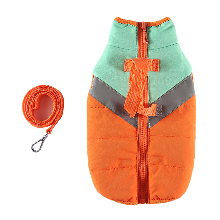 Winter Cotton Padded Pet Coat Warm Clothing