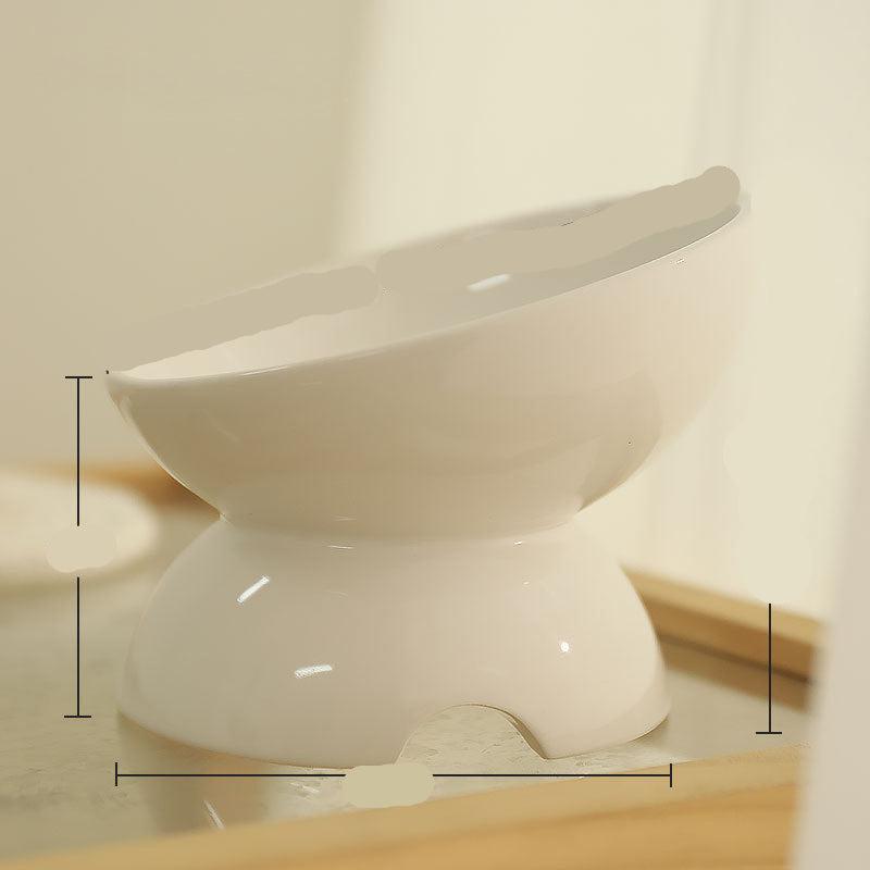 Ceramic Pet Feeding Bowl Cervical Spine Protection Design