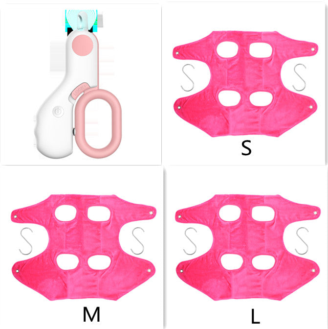 Pet LED Mini ABS Nail Trimmer Grooming Tool