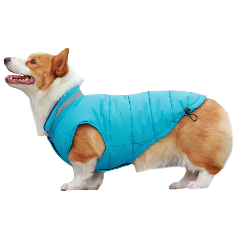 Thickened Waterproof Pet Outdoor Jacket Double Sided Reflective