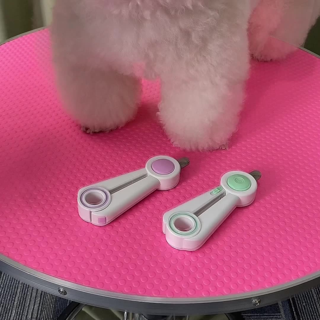 Pet LED Nail Grinder Clippers Grooming Tool