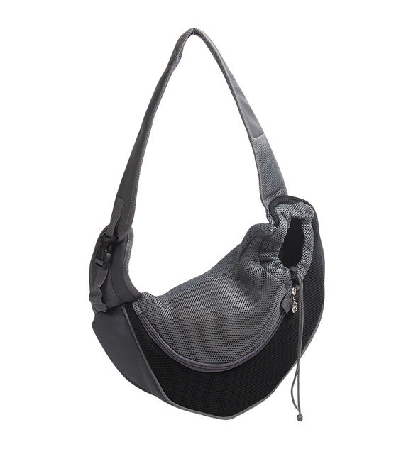 Mesh Oxford Pet Carrier Shoulder Travel Sling Bag