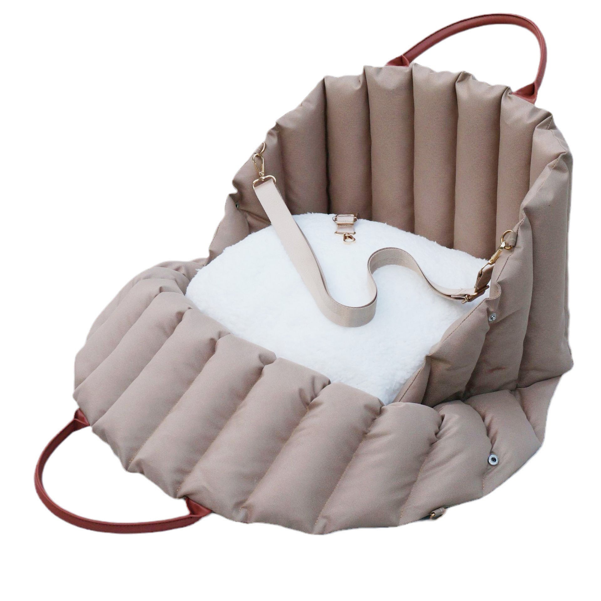 Portable Pet Carrier For Car Travel Safety Seat Bag