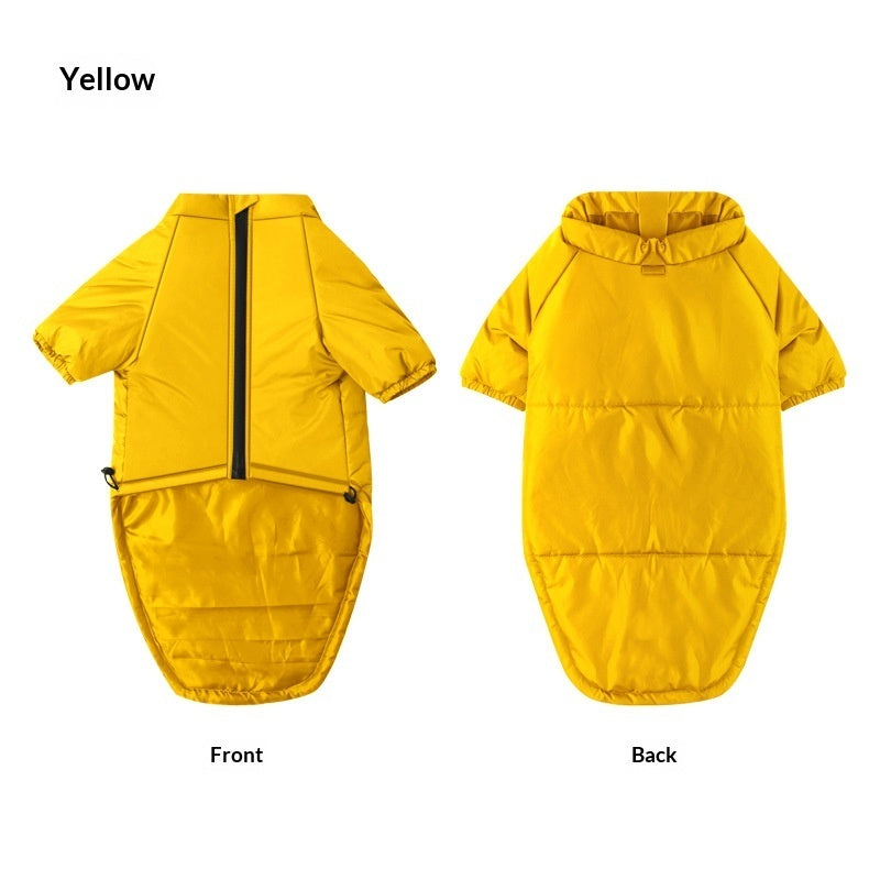 Cotton Two Leg Pet Jacket Comfortable Warm Clothing