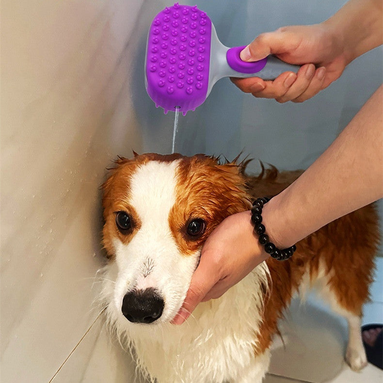 Pet Shower Bath Brush Floating Hair Cleaning Tool