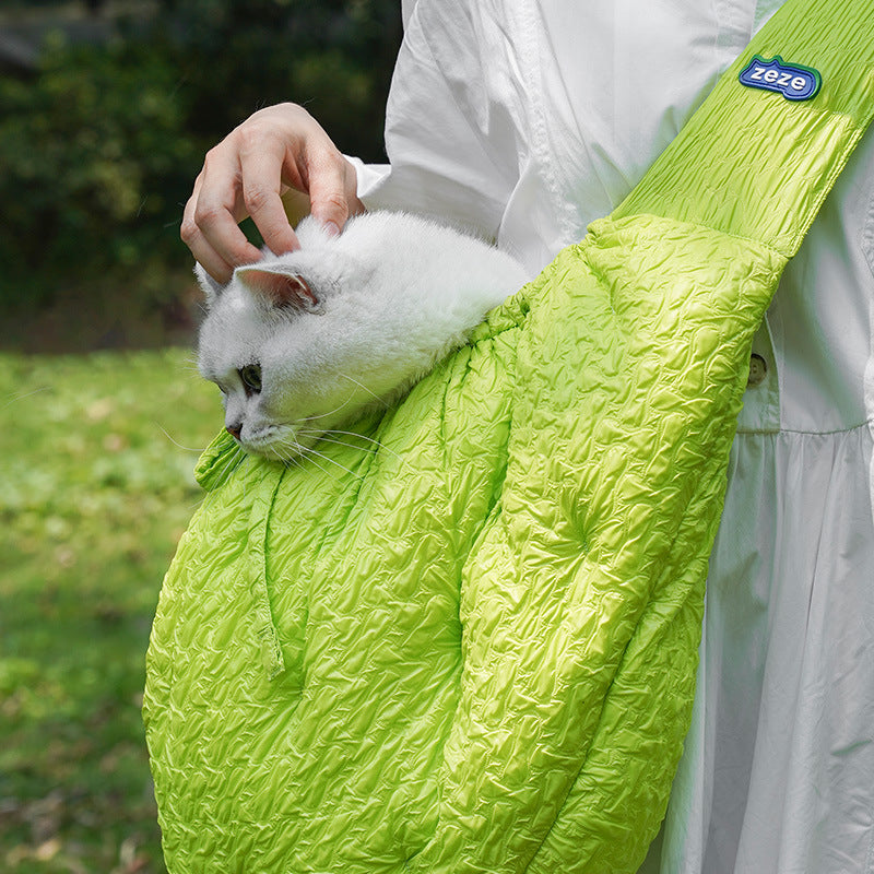 Portable Pet Carrier Shoulder Bag Warm Travel Sling