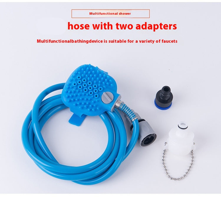 Pet Bathing Gloves Silicone Shower Massage Cleaning Tool