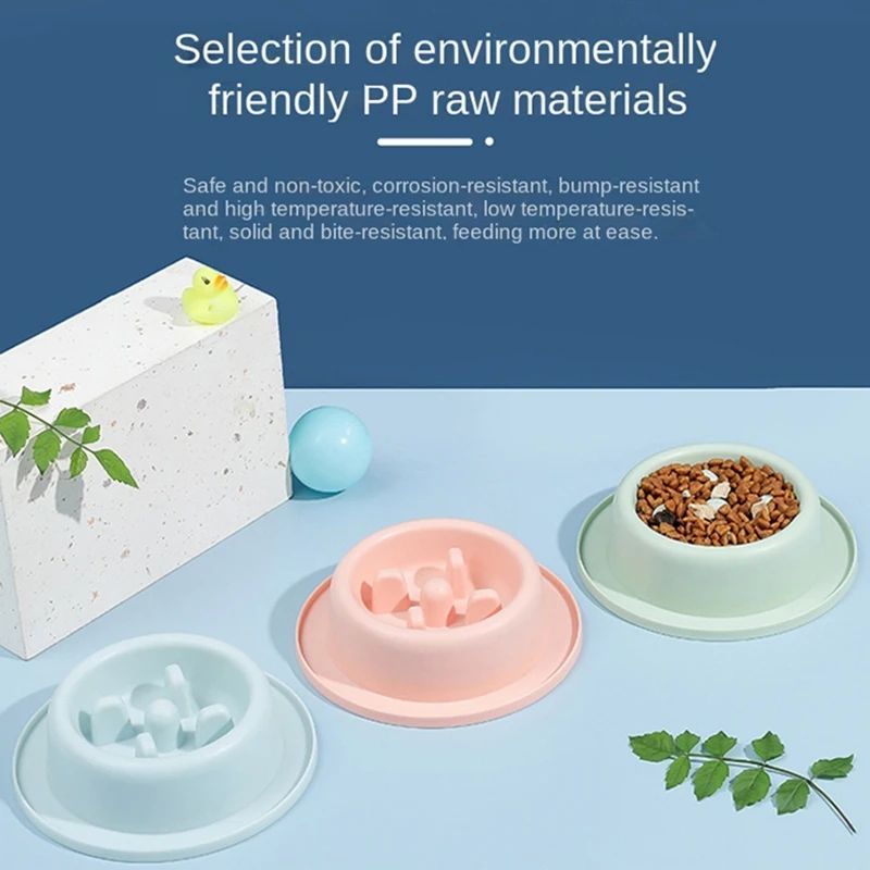 Pet Slow Eating Anti Choking Interactive Feeding Bowl