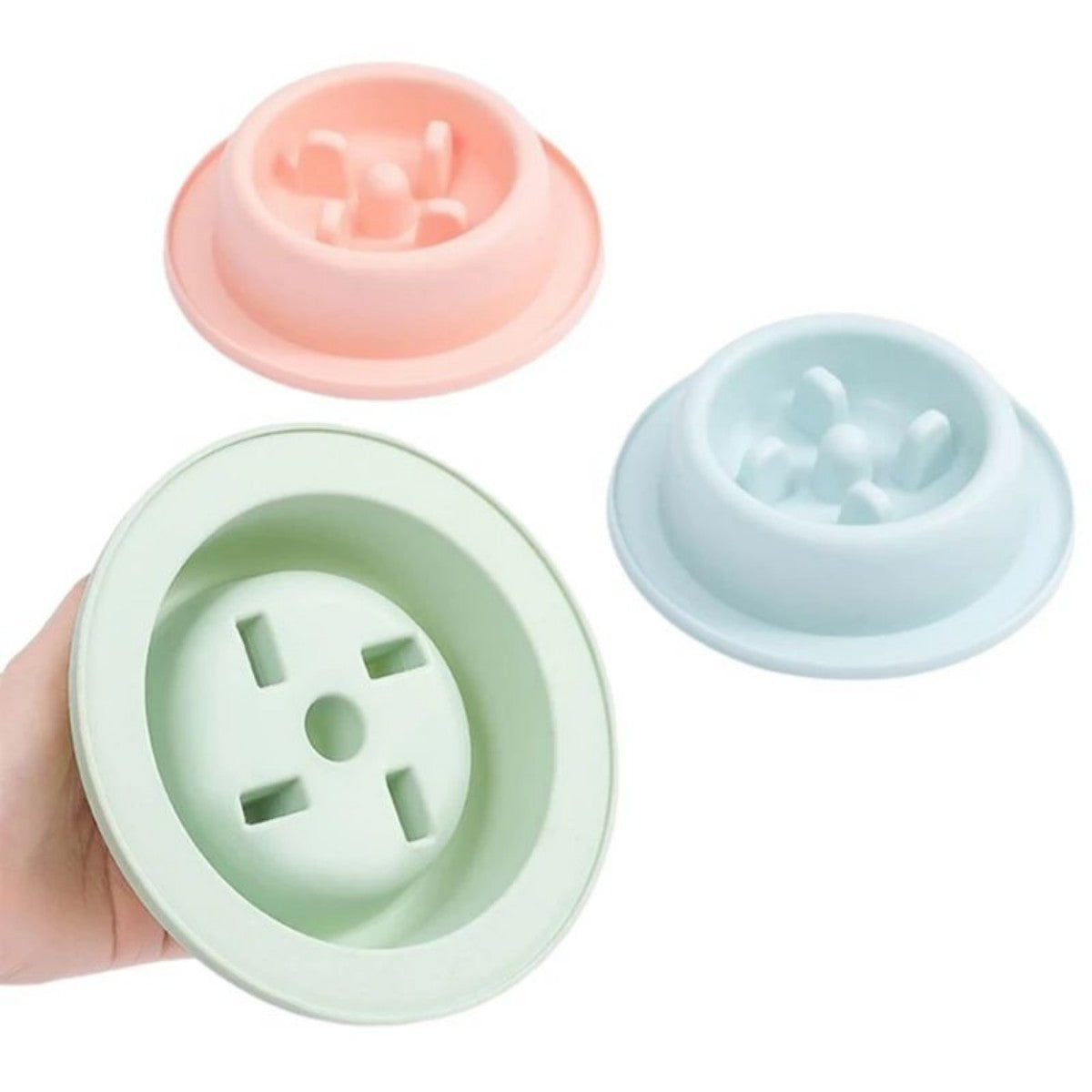 Pet Slow Eating Anti Choking Interactive Feeding Bowl