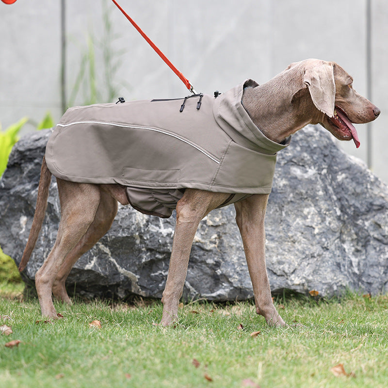 Pet Outdoor Soft Shell Windproof Jacket Clothing