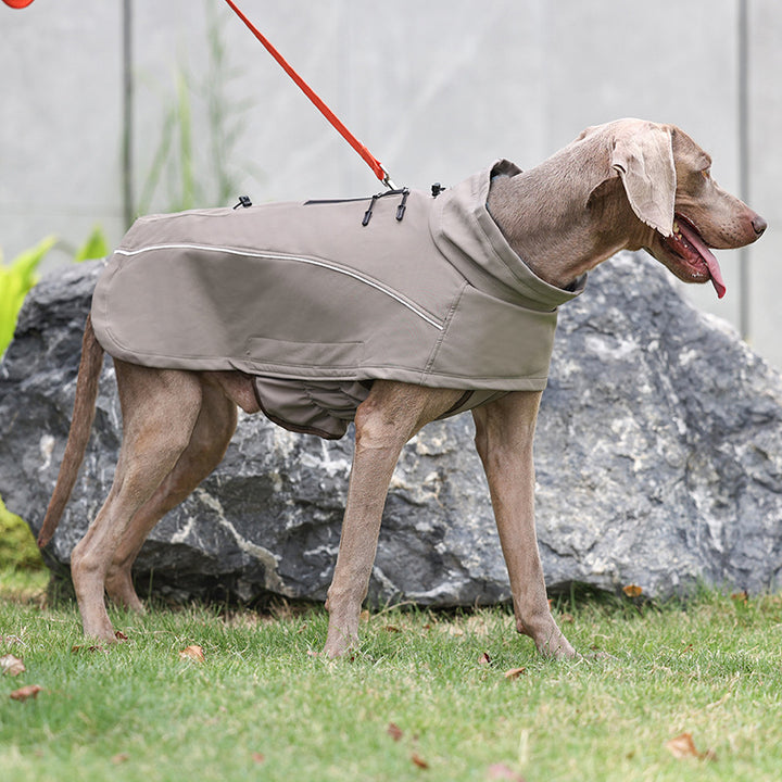 Pet Outdoor Soft Shell Windproof Jacket Clothing
