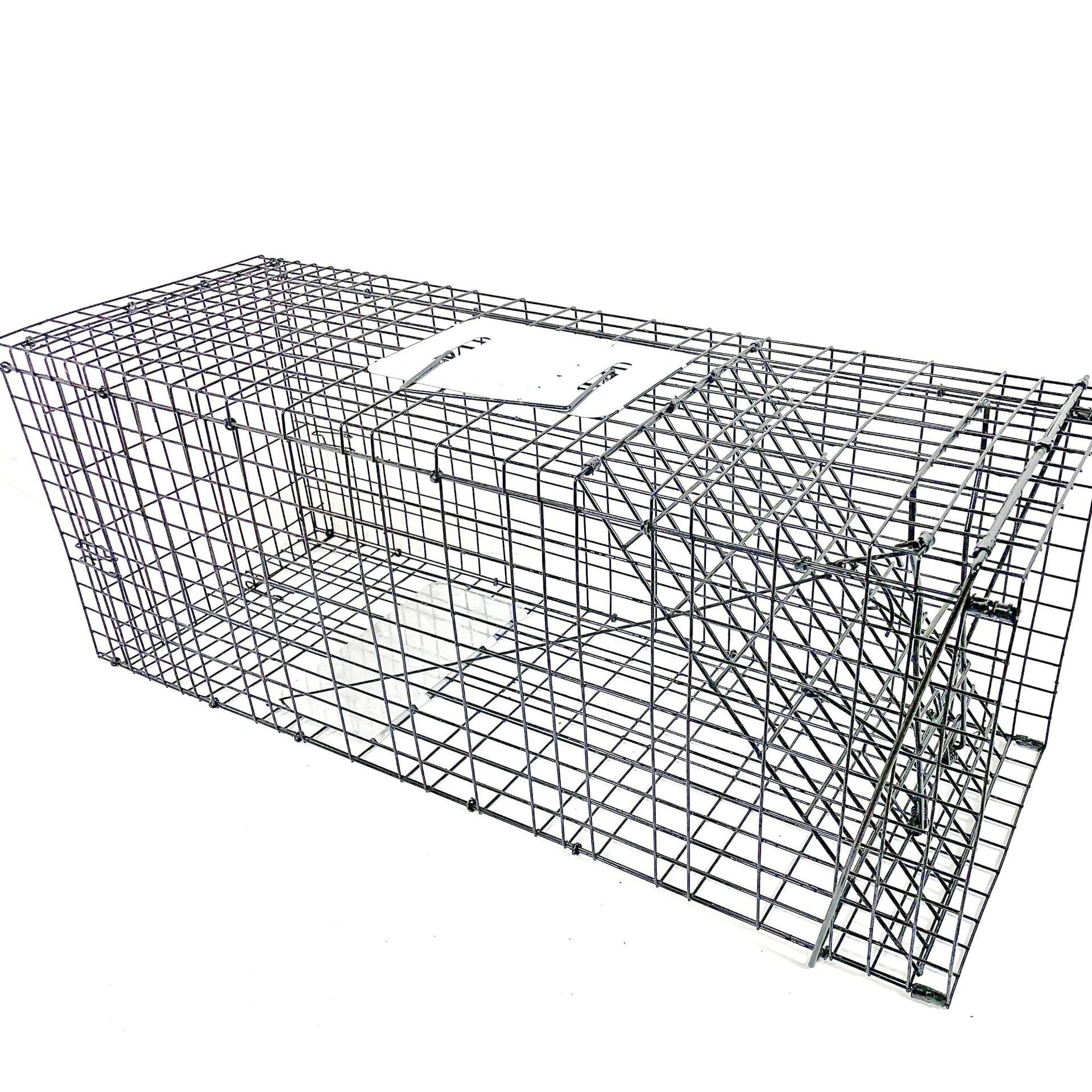 Foldable Automatic Pedal Cat Trap Cage