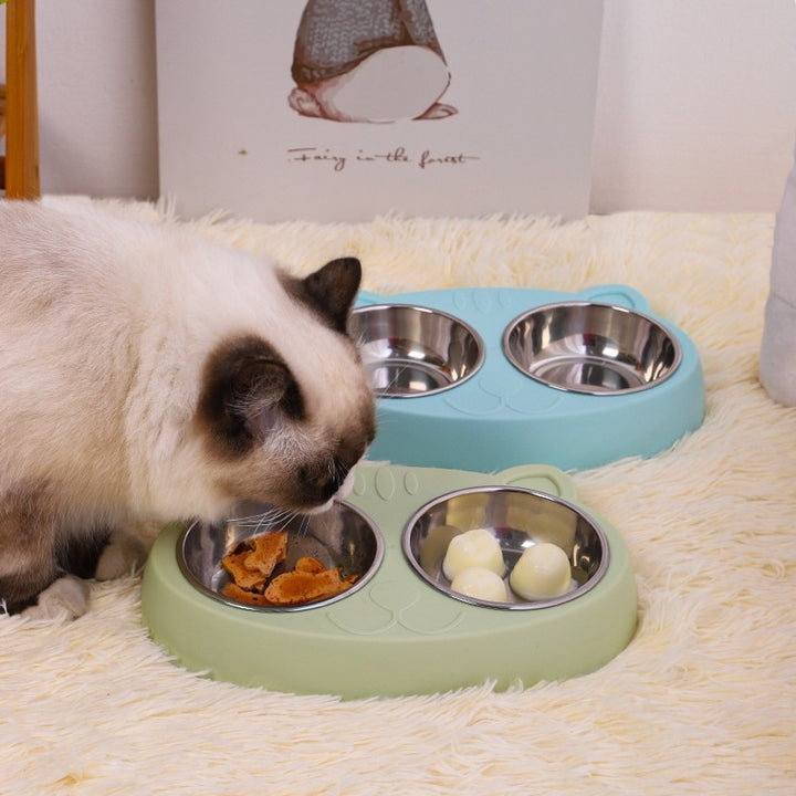 Pet Feeding And Drinking Bowl Water Rice Basin