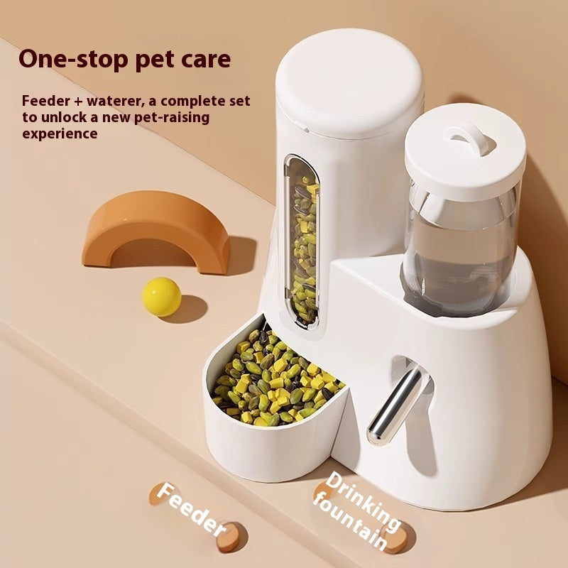 Automatic Hamster Water Feeder Kettle Basin