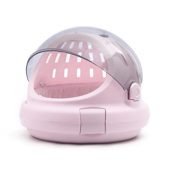 Space Capsule Pet Carrier Panoramic View Cushion Bag