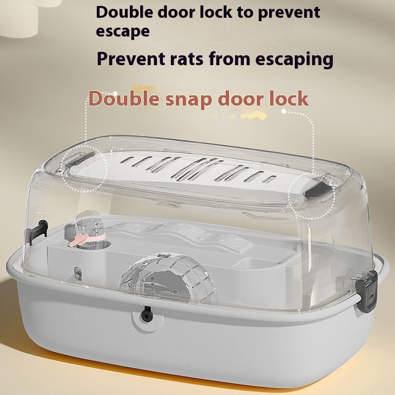 Oversized Transparent Acrylic Djungarian Hamster Cage