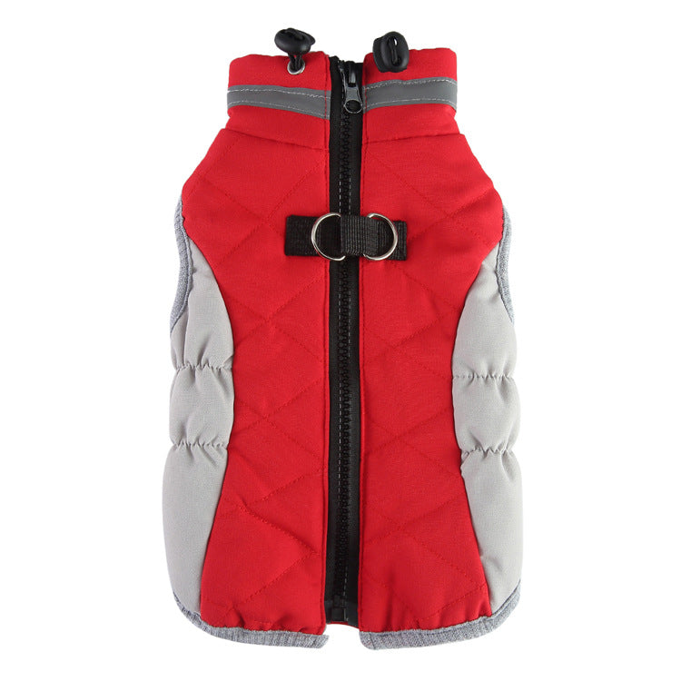 Winter Cotton Padded Pet Coat Warm Clothing
