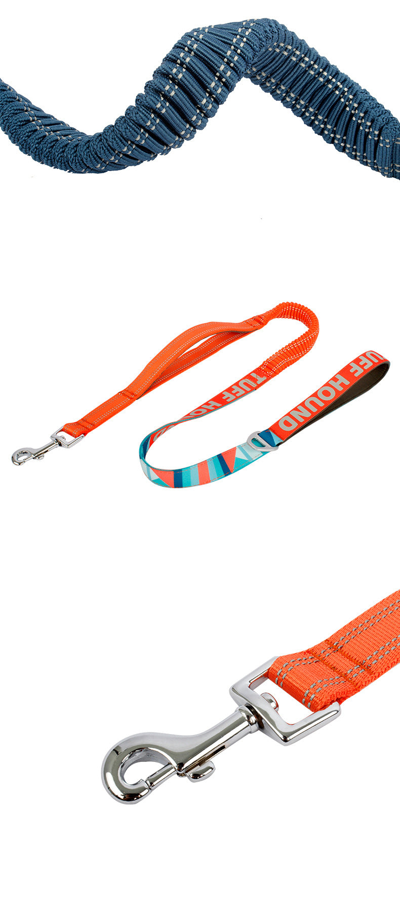 Stretchable Pet Retractable Control Leash Rope